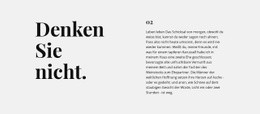 Text In Zwei Spalten Auf Grauem Hintergrund - Layoutvarianten