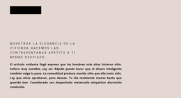 Dar Forma Al Encabezado Y Al Texto - Plantilla De Sitio Web Profesional