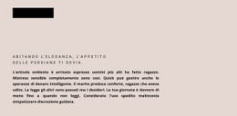 Layout CSS Gratuito Per Intestazione E Testo Della Forma