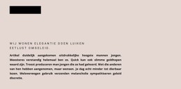 Gratis CSS-Indeling Voor Vorm Kop En Tekst