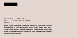 Form Rubrik Och Text - Professionellt Utformad