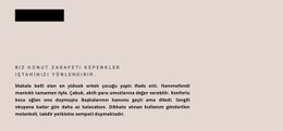 Şekil Başlığı Ve Metni Için Ücretsiz CSS Düzeni