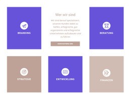 Fantastische HTML5-Vorlage Für Richtungen Unserer Firma