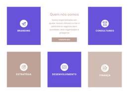 Direcções Da Nossa Empresa - Design De Site Personalizado