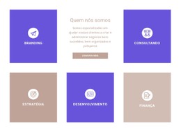 HTML5 Responsivo Para Direcções Da Nossa Empresa