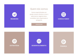 Direcções Da Nossa Empresa Modelo HTML