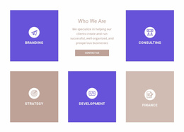 Directions Of Our Company - Landing Page Designer