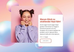 Warum Glück Zu Strahlender Haut Führt - Bestes Website-Design