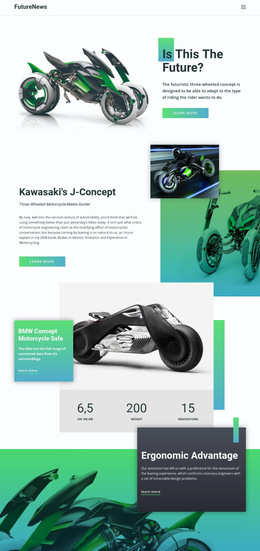 Future News Html5 Responsive Template