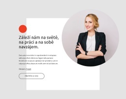 Komunikace, Výkon, Motivace, Koučink – Šablona WordPress