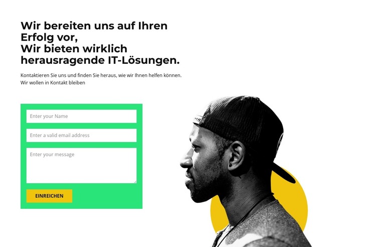 Bewerben Sie sich über das Formular HTML-Vorlage