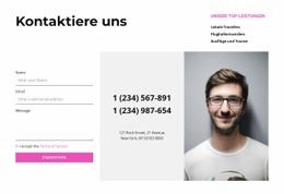 Site-Design Für Kommunikation