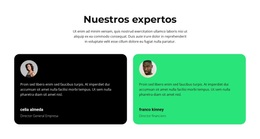 Nuestros Mejores Expertos - Tema Exclusivo De WordPress