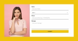 24/7 support - Html Code Example by Nicepage