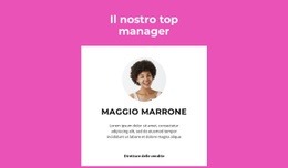 Dice Il Top Manager - Miglior Design Del Sito Web