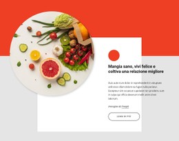 Mangia Sano, Vivi Felice Modello CSS