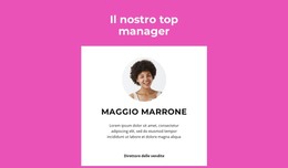 Dice Il Top Manager - Modello Di Sito