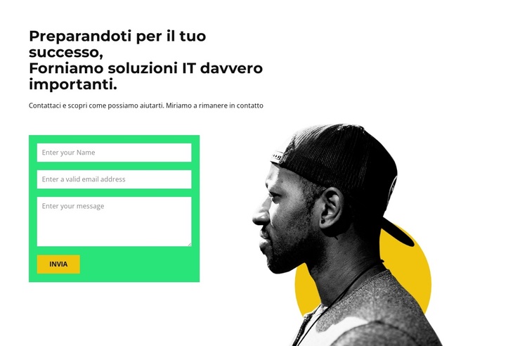 Candidati tramite il modulo Tema WordPress