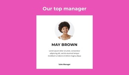 Top Manager Say - Creative Multipurpose Joomla Template