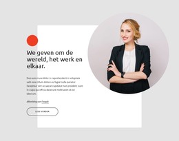 Communicatie, Prestatie, Motivatie, Coaching - HTML-Codesjabloon