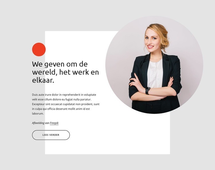 Communicatie, prestatie, motivatie, coaching HTML5-sjabloon