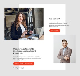 We Adviseren En Trainen In 3 Cruciale Bedrijfsgebieden: Multifunctioneel WordPress-Thema