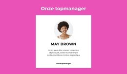 Topmanager Zeg: - Beste Websiteontwerp