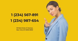 24/7 Communication - Responsive One Page Template