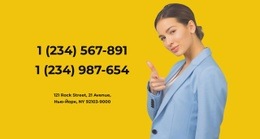 Круглосуточная Связь – Адаптивный Одностраничный Шаблон