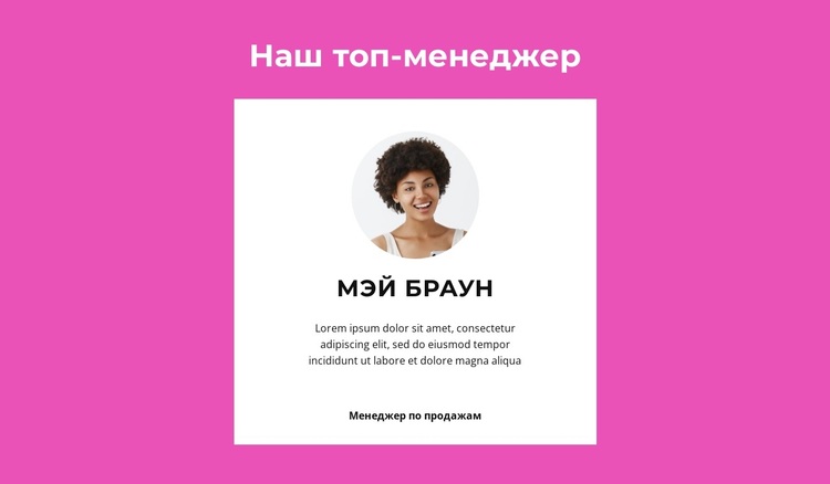 Говорит топ-менеджер WordPress тема