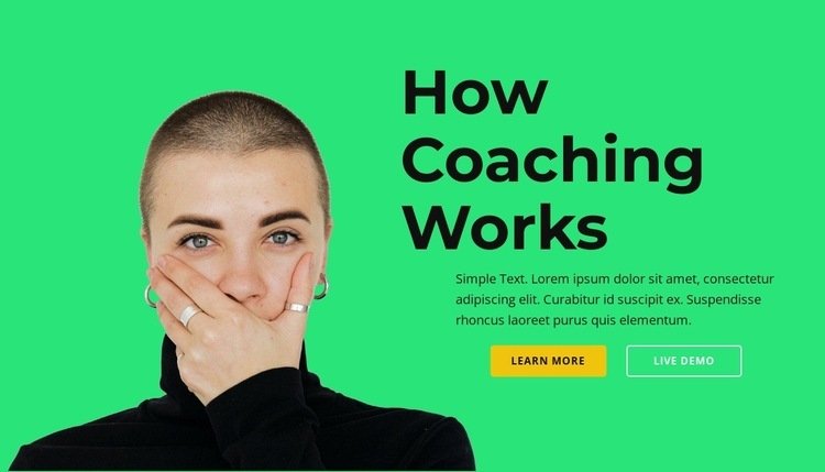 Strategy learning process Squarespace Template Alternative