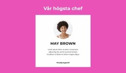 Säger Högsta Chefen