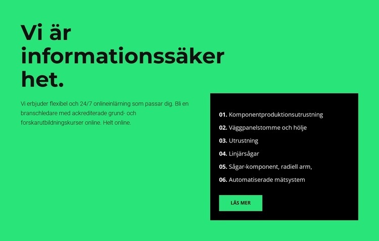 Säkerhetssfär WordPress -tema