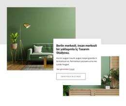 Zarif Ve Kaliteli İç Mekanlar CSS Şablonu