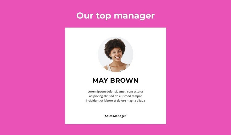 Top manager say Web Page Design