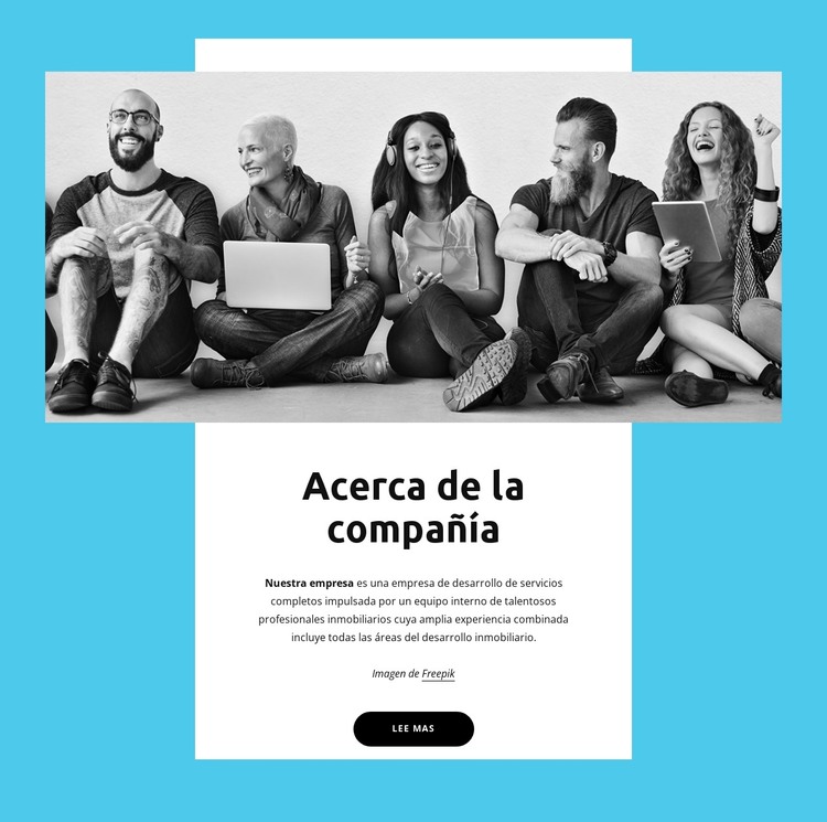 Increíble equipo de desarrollo de software Plantilla HTML