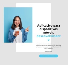 Processo De Criação De Aplicativos De Software - Maquete De Site Personalizada