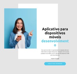 Processo De Criação De Aplicativos De Software Modelo CSS Premium