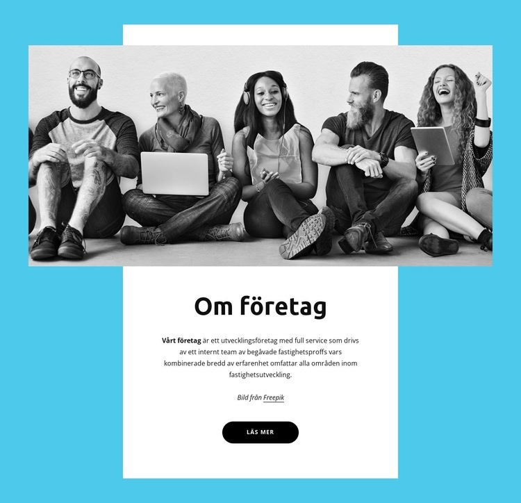 Fantastiskt mjukvaruutvecklingsteam WordPress -tema