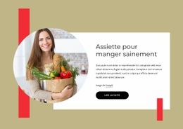 CSS Gratuit Pour Repas Équilibrés