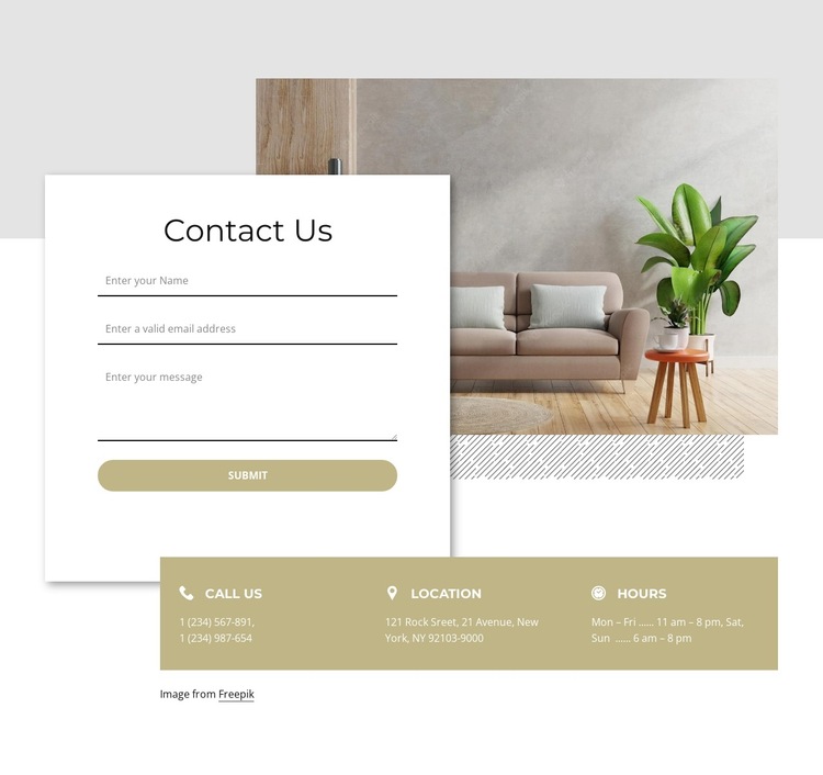 Use our contact form for all information requests HTML5 Template