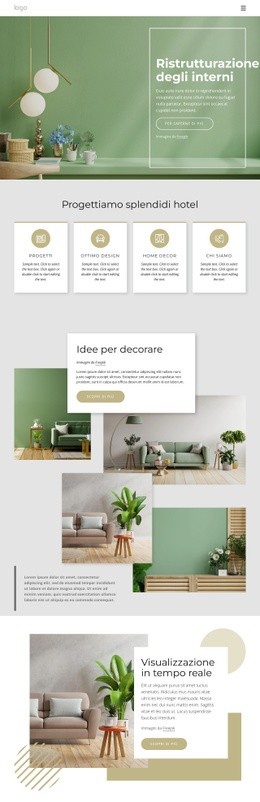 Creatore Di Siti Web Per Agenzia Di Architettura E Interior Design