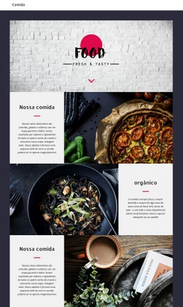 Bom Restaurante Oriental - Online HTML Page Builder