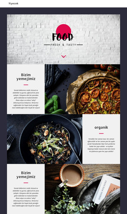 Güzel Oryantal Restoran - HTML Sayfası Şablonu