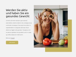 Habe Ein Gesundes Gewicht CSS-Rastervorlage