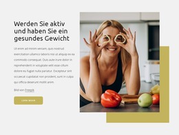 Habe Ein Gesundes Gewicht - Drag & Drop-Joomla-Vorlage
