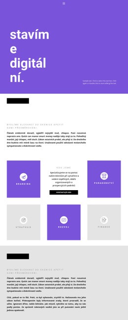 Budování Byznysu Budoucnosti - Bezplatná Šablona