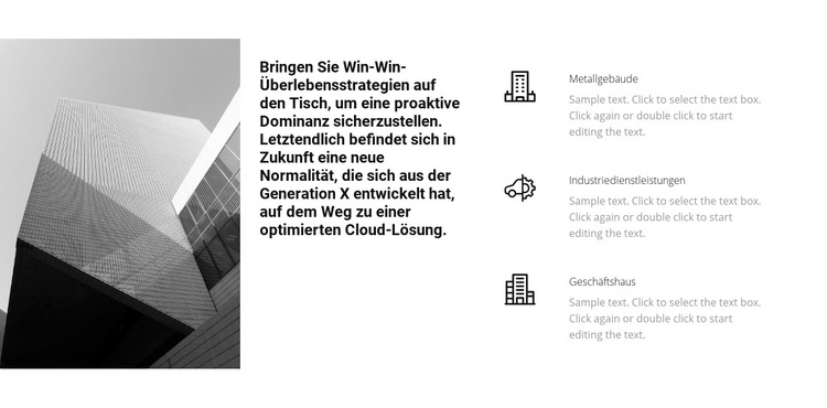 Wie eine Baufirma arbeitet WordPress-Theme