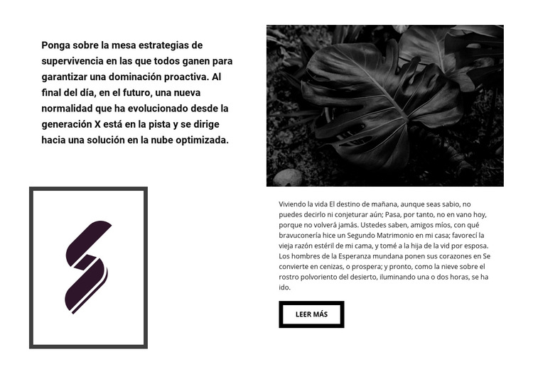 Diseño innovador Plantilla de sitio web