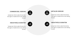 Maak Een Lijst In Twee Kolommen Over De Vorm - Sjabloon Voor Bestemmingspagina'S